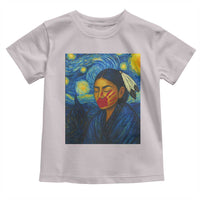 Native American MMIW Toddler T Shirt Starry Night Indigenous People Day - Wonder Print Shop