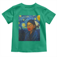 Native American MMIW Toddler T Shirt Starry Night Indigenous People Day - Wonder Print Shop