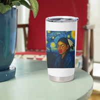 Native American MMIW Tumbler Cup Starry Night Indigenous People Day