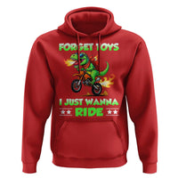 Motocross Dirt Bike Boys Hoodie Forget Toys I Just Wanna Ride - Wonder Print Shop
