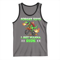 Motocross Dirt Bike Boys Tank Top Forget Toys I Just Wanna Ride - Wonder Print Shop