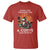 Funny Jesus Christian Motorcycle T Shirt When Life Throws You A Curve Lean Into It - Wonder Print Shop