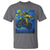 Funny Jesus Christian Motorcycle T Shirt Starry Night Van Gogh Biker - Wonder Print Shop