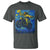 Funny Jesus Christian Motorcycle T Shirt Starry Night Van Gogh Biker - Wonder Print Shop