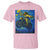 Funny Jesus Christian Motorcycle T Shirt Starry Night Van Gogh Biker - Wonder Print Shop