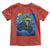 Funny Jesus Christian Motorcycle Toddler T Shirt Starry Night Van Gogh Biker - Wonder Print Shop