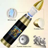 Jesus Christian Motorcycle Starry Night Van Gogh Bullet Tumbler