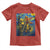 Jesus Christian Motorcycle Starry Night Van Gogh Toddler T Shirt - Wonder Print Shop