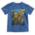 Jesus Christian Motorcycle Starry Night Van Gogh Toddler T Shirt - Wonder Print Shop