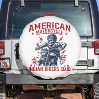 Funny Skeleton Motorcycle Spare Tire Cover American Motorcycle Indian Bikers Club - Wonder Print Shop
