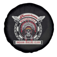 Native American Indian Chief Skull Motorcycle Headdress Spare Tire Cover - Wonder Print Shop