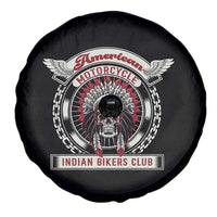 Native American Indian Chief Skull Motorcycle Headdress Spare Tire Cover - Wonder Print Shop