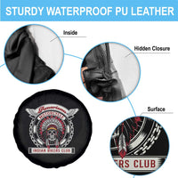 Native American Indian Chief Skull Motorcycle Headdress Spare Tire Cover - Wonder Print Shop