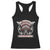Native American Indian Chief Skull Motorcycle Headdress Racerback Tank Top - Wonder Print Shop