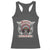 Native American Indian Chief Skull Motorcycle Headdress Racerback Tank Top - Wonder Print Shop