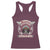 Native American Indian Chief Skull Motorcycle Headdress Racerback Tank Top - Wonder Print Shop