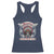 Native American Indian Chief Skull Motorcycle Headdress Racerback Tank Top - Wonder Print Shop