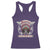 Native American Indian Chief Skull Motorcycle Headdress Racerback Tank Top - Wonder Print Shop