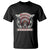 Native American Indian Chief Skull Motorcycle Headdress T Shirt - Wonder Print Shop
