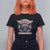 Native American Indian Chief Skull Motorcycle Headdress T Shirt For Women - Wonder Print Shop