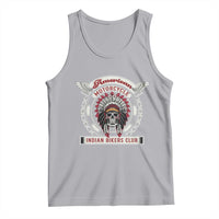 Native American Indian Chief Skull Motorcycle Headdress Tank Top - Wonder Print Shop