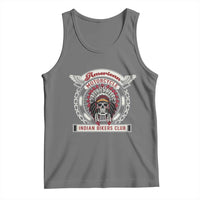 Native American Indian Chief Skull Motorcycle Headdress Tank Top - Wonder Print Shop