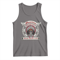 Native American Indian Chief Skull Motorcycle Headdress Tank Top - Wonder Print Shop