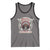 Native American Indian Chief Skull Motorcycle Headdress Tank Top - Wonder Print Shop