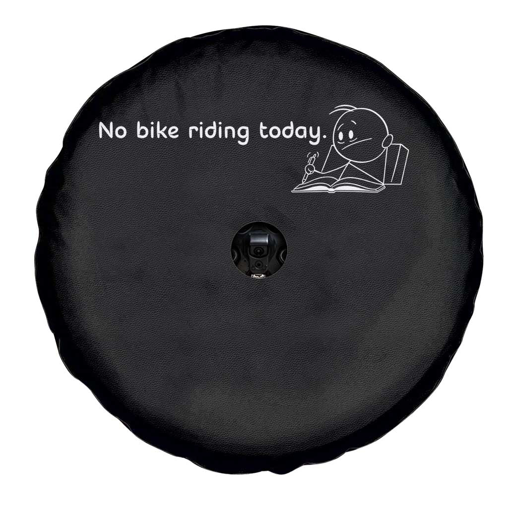 Funny Biker Lovers Spare Tire Cover No Bike Riding Today - Wonder Print Shop