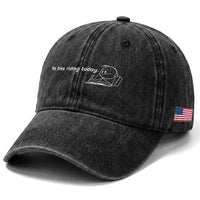 Funny Biker Lovers Washed Cotton Baseball Cap No Bike Riding Today