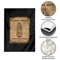 Virgin Mary Garden Flag Our Lady Virgen De Guadalupe - Wonder Print Shop