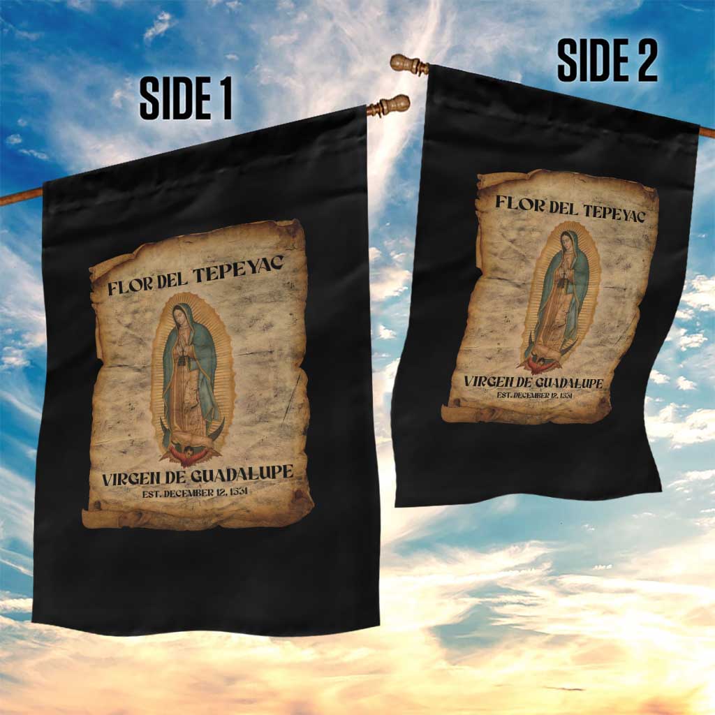 Virgin Mary Garden Flag Our Lady Virgen De Guadalupe - Wonder Print Shop