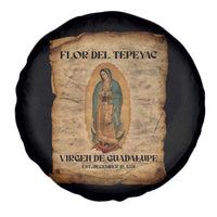 Virgin Mary Spare Tire Cover Our Lady Virgen De Guadalupe - Wonder Print Shop