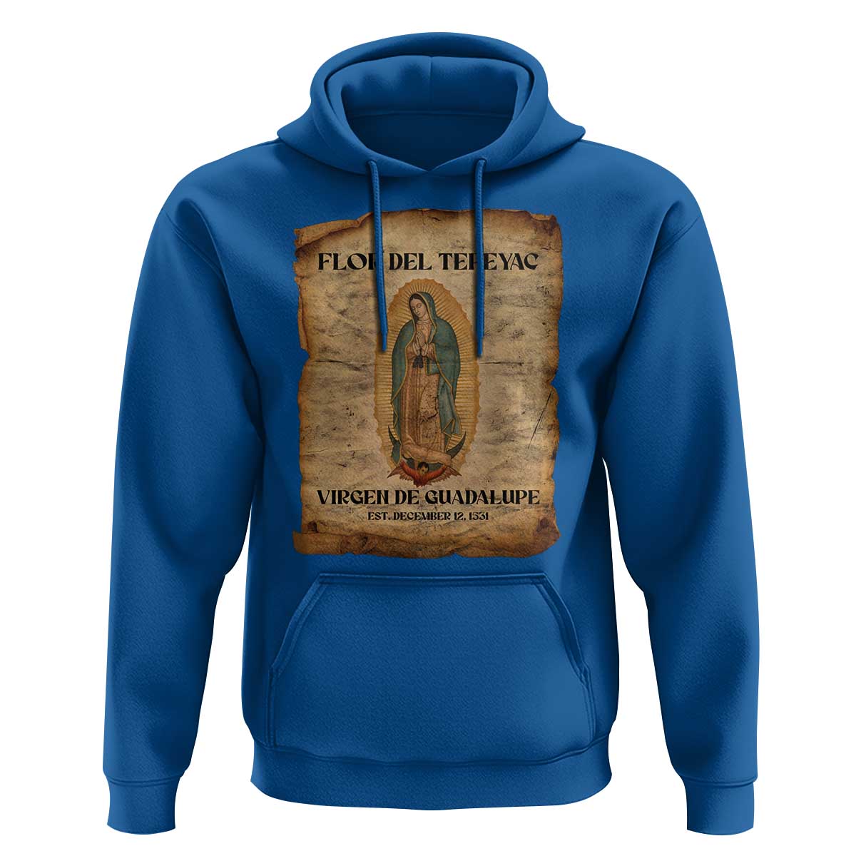 Virgin Mary Hoodie Our Lady Virgen De Guadalupe - Wonder Print Shop