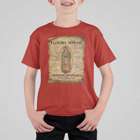Virgin Mary T Shirt For Kid Our Lady Virgen De Guadalupe - Wonder Print Shop