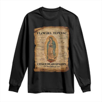 Virgin Mary Long Sleeve Shirt Our Lady Virgen De Guadalupe - Wonder Print Shop