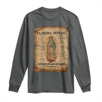 Virgin Mary Long Sleeve Shirt Our Lady Virgen De Guadalupe - Wonder Print Shop