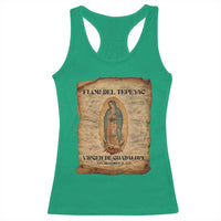 Virgin Mary Racerback Tank Top Our Lady Virgen De Guadalupe - Wonder Print Shop