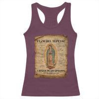 Virgin Mary Racerback Tank Top Our Lady Virgen De Guadalupe - Wonder Print Shop