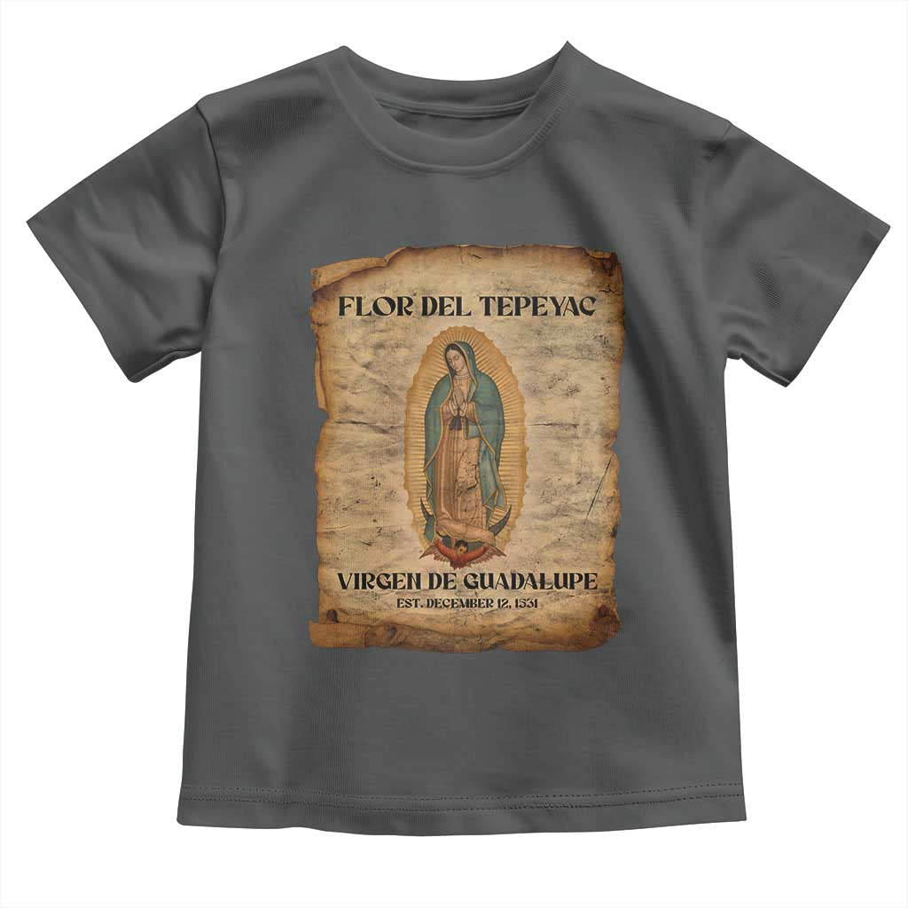 Virgin Mary Toddler T Shirt Our Lady Virgen De Guadalupe - Wonder Print Shop