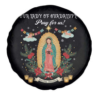 Virgin Mary Spare Tire Cover Our Lady Of Guadalupe Pray For Us - Wonder Print Shop