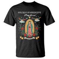 Virgin Mary T Shirt Our Lady Of Guadalupe Pray For Us - Wonder Print Shop