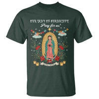 Virgin Mary T Shirt Our Lady Of Guadalupe Pray For Us - Wonder Print Shop