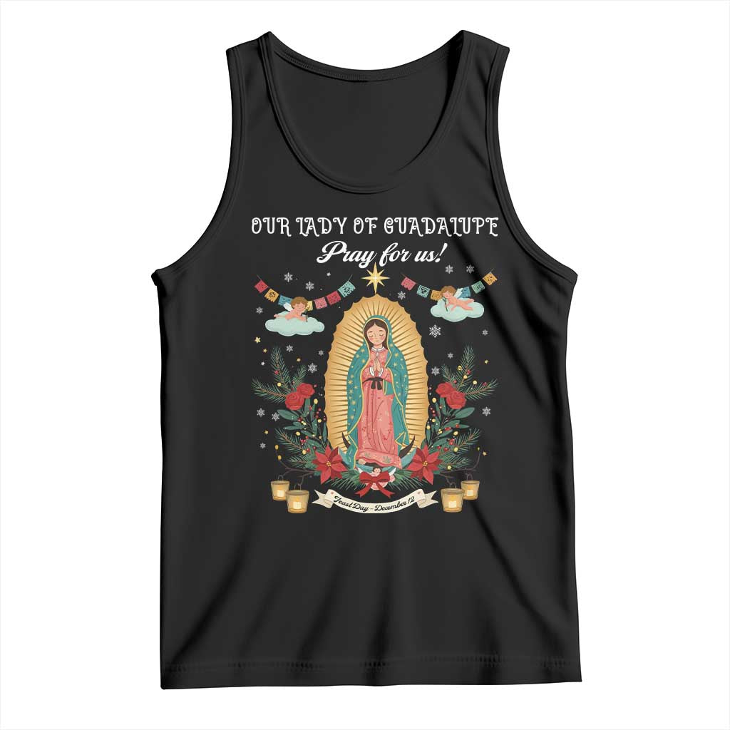 Virgin Mary Tank Top Our Lady Of Guadalupe Pray For Us - Wonder Print Shop