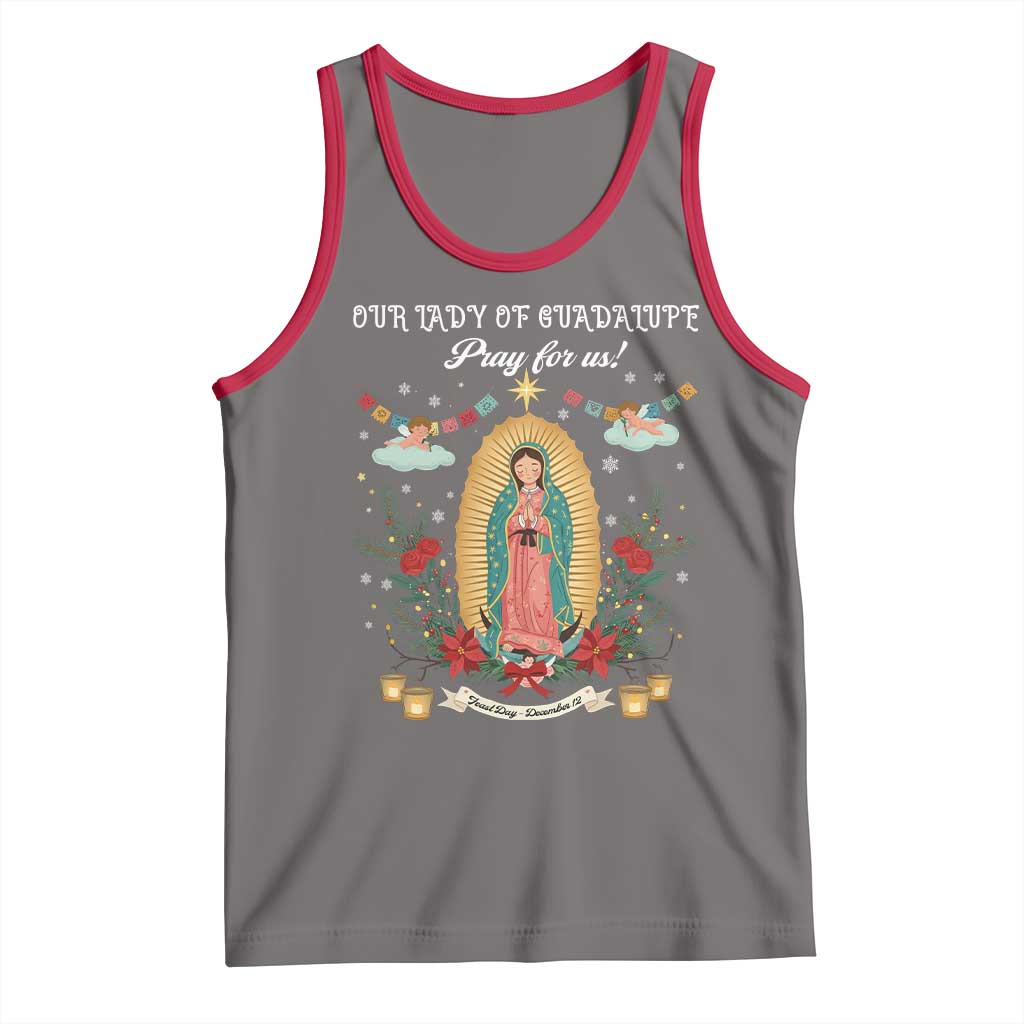 Virgin Mary Tank Top Our Lady Of Guadalupe Pray For Us - Wonder Print Shop