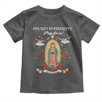 Virgin Mary Toddler T Shirt Our Lady Of Guadalupe Pray For Us - Wonder Print Shop
