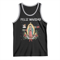Our Lady of Guadalupe Christmas Tank Top Feliz Navidad - Wonder Print Shop
