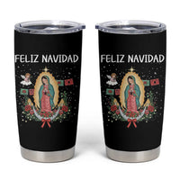 Our Lady of Guadalupe Christmas Tumbler Cup Feliz Navidad - Wonder Print Shop