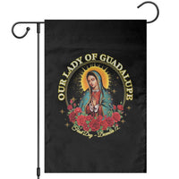 Virgen De Guadalupe Catholic Garden Flag Our Lady Of Guadalupe - Wonder Print Shop