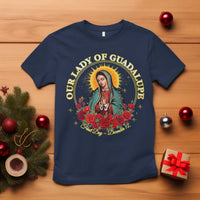 Virgen De Guadalupe Catholic T Shirt Our Lady Of Guadalupe - Wonder Print Shop